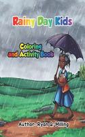 Rainy Day Kids Coloring and Activity Book
