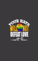 Your Hate Will Not Defeat Love