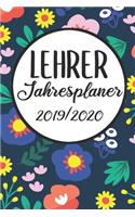 Lehrer Jahresplaner 2019 / 2020