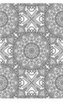 Mandala Pattern - Color My Cover Notebook