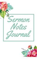 Sermon Notes Journal