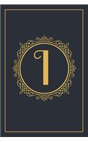 I: Monogram Notebook