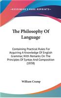 Philosophy of Language