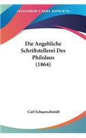 Angebliche Schriftstellerei Des Philolaus (1864)