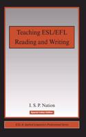 Teaching ESL/EFL Reading and Writing