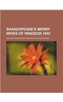 Shakespeare's Merry Wives of Windsor 1602