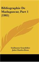 Bibliographie de Madagascar, Part 1 (1905)