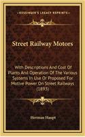 Street Railway Motors