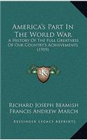 America's Part in the World War