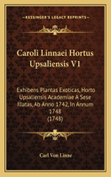 Caroli Linnaei Hortus Upsaliensis V1