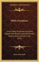 Hittite Inscriptions
