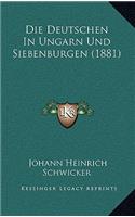 Deutschen In Ungarn Und Siebenburgen (1881)