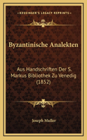 Byzantinische Analekten