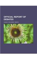 Official Report of Debates