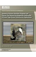 Summary of Science, Activities, Programs, and Policies That Influence the Rangewide Conservation of Greater Sage-Grouse (Centrocercus urophasianus)