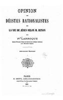 Opinion des déistes rationalistes sur la vie de Jésus selon M. Renan