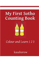 My First Sotho Counting Book: Colour and Learn 1 2 3(3 Love with Sotho)