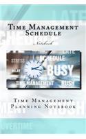 Time Management Schedule