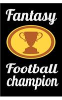 Fantasy Football champion