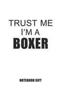Boxer Notebook: Blank Composition Book, Boxer journal, Notebook for Boxer: Lined Notebook / Journal Gift, 110 Pages, 6x9, Soft Cover, Matte Finish