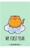 My First Year Baby Memory Book