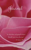 Pink Rose Journal: Blank Lined Notebook to Write Your Thoughts, Poetry or Take Notes