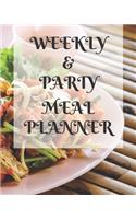 Weekly Meal & Party Planner