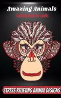 Amazing Animals Coloring Book For Adults