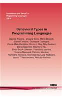 Behavioral Types in Programming Languages