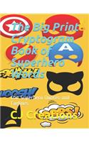 The Big Print Cryptogram Book of Superhero Words
