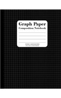 Graph Paper Composition Notebook