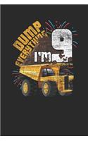 Dump Everything I'm 9: Blank Lined Notebook (6" x 9" - 120 pages) Birthday Themed Notebook for Daily Journal, Diary, and Gift