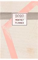 2020 Monthly Planner: Portable. Month on 2 pages followed by six Notes pages. Monthly layout Includes To-do section. 8.5"x 5.5". Fits in purse. (Half Letter size). (Graph