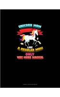 Unicorn Mom Like A Regular Mom Only Way More Magical: Cornell Notes Notebook