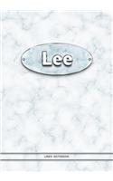 Lee - Lined Notebook
