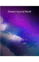 Dream Journal Book: Dream Diary and Dreambook Journal Log Book, 100 Pages - 8.5" x 11"