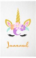 Immanuel A5 Lined Notebook 110 Pages