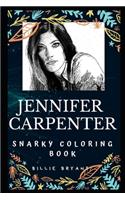 Jennifer Carpenter Snarky Coloring Book