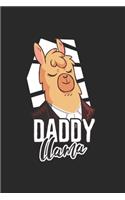 Daddy Llama Notebook: Notebook / 6x9 Zoll / 120 ruled Pages