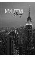 Manhattan Diary: Line Journal for Writing with Dates