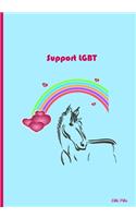 Support LGBT: Collectible Notebook