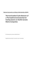 Thermal Gradient Cyclic Behavior of a Thermal/Environmental Barrier Coating System on SiC/SiC Ceramic Matrix Composites