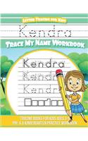 Kendra Letter Tracing for Kids Trace my Name Workbook