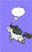 Unicorn Composition Notebook: Composition notebook dot grid paper 150 pages