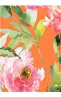 Peonies Sketchbook 7 x 10