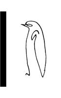 Premium Notebook: Penguin - Pablo Picasso College Ruled Notebook Journal