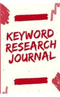 Keyword Research Journal