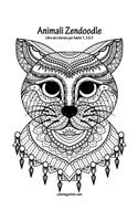 Animali Zendoodle Libro da Colorare per Adulti 1, 2 & 3: (Animali Zendoodle)