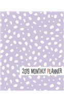 2019 Monthly Planner: Yearly Monthly Weekly 12 Months 365 Days Planner, Calendar Schedule, Appointment, Agenda, Meeting