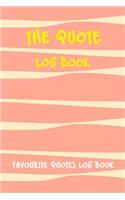 The Quote Log Book